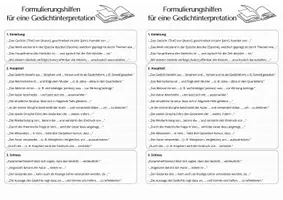 Vorschau - Arbeitsblätter - Lernset: Gedichtinterpretationen schreiben (Barock) - Seite 3