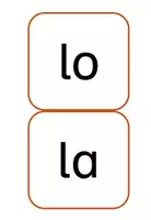 Vorschau - Spiele - Erstlesen | Lesewürfel LOAMIST | Buchstabenreihenfolge z.B. Einstern Schwester | Würfellesen - Seite 3