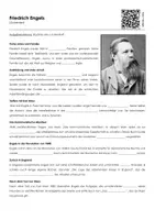 Vorschau - Arbeitsblätter - Friedrich Engels - Lückentext und Übungen - Seite 1