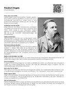 Vorschau - Arbeitsblätter - Friedrich Engels - Infotext und Übungen - Seite 1