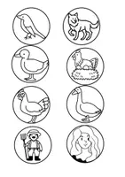 anteprima - Esercizi - Gallo Cristallo - attività per coding all'infanzia - Pagina 1