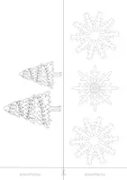 Vorschau - Mal- und Bastelvorlagen - Winterliche Laternen basteln - mit dem Öltrick - Seite 3