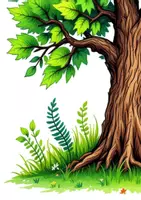 Vorschau - Poster - Verbenbaum XXL Tafelmaterial | Personalformen des Verbs | 120 Wortstamm Karten | Verben konjugieren | Deutsch 2. Klasse - Seite 3