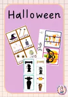 anteprima - Flashcard - Materiale terrificante: Halloween - Pagina di copertina