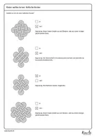 Vorschau - Arbeitsblätter - Einführung Keltische Knoten zeichnen - Seite 3