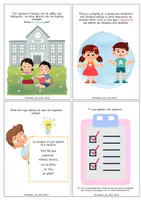 Προεπισκόπηση - Flashcards - Κοινωνική ιστορία για την άρνηση των παιδιών να πάνε στο σχολείο - Σελίδα 1