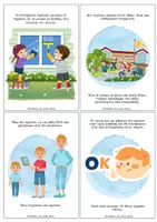 Προεπισκόπηση - Flashcards - Κοινωνική ιστορία για την άρνηση των παιδιών να πάνε στο σχολείο - Σελίδα 3