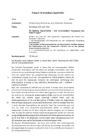 Vorschau - Arbeitsblätter - Klausur Geschichte: Deutsche Teilung / DDR (Historische Erörterung; inkl. EWH) - Deckblatt
