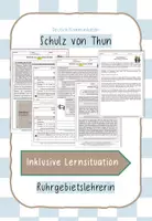 Vorschau - Arbeitsblätter - Kommunikation Schulz von Thun Lernsituation Gruppenarbeit - Deckblatt