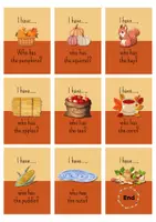 Vorschau - Spiele - 🎲🍂Interaktives "I have.., who has..?" Herbst Spiel - Seite 3