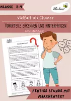 Vorschau - Stundenentwürfe - Vorurteile erkennen und hinterfragen - Deckblatt