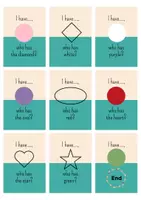 Vorschau - Spiele - 🎲❤️Interaktives "I have.., who has..?" - COLORS & SHAPES / Farben & Formen - Seite 3