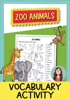 Vorschau - Arbeitsblätter - Zoo animals vocabulary activity (Englisch) - Deckblatt