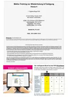Vorschau - Arbeitsblätter - Mathe-Training Klasse 9 | Potenzen, Wurzeln, Gleichungssysteme, Pythagoras, Zylinder, Kegel, Pyramide | 3 Niveaustufen Differenzierung Mathematik Sekundarstufe Lösungen - Seite 1