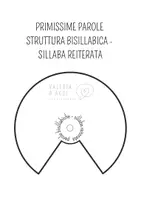 anteprima - Materiale interattivo - Ruota di parole bisillabiche con sillaba reiterata - Pagina di copertina
