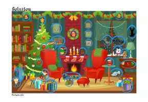 Vorschau - Poster - Christmas wimmelpictures - describing pictures - Seite 3