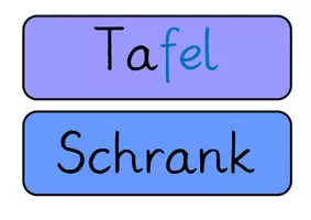 Vorschau - Spiele - Leseaufhänger - Lesekarten zum Anhängen an Gegenstände in der Klasse - Seite 2