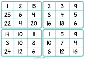 Vista previa - Juegos / Gamificación - Lotería de multiplicaciones - página 2