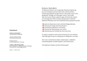 Vorschau - Arbeitsblätter - Materialpaket - 58 Kinderlieder und Weihnachtslieder für das BWG Boomwhackers Glockenspiel - Seite 2