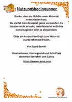 Vorschau - Fördermaterial/Inklusion - Rechenspaziergang - Addition bis 10 (Herbst) - Seite 1