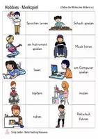 Vista previa - Unidades / Secuencias / Situaciones de Aprendizaje - Deutsch MEMO Spiele Materialpaket (juegos Alemán) - página 3