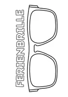 Vorschau - Arbeitsblätter - Osterferien Ferienbrille Ostern Ferien Brille Rückblick Bastelvorlage - Seite 2