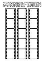 Vorschau - Arbeitsblätter - Sommerferien Filmstreifen Sommer Ferien Film Rückblick Ferienrückblick - Seite 3