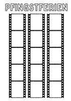 Vorschau - Arbeitsblätter - Pfingstferien Filmstreifen Pfingst Ferien Film Rückblick Bastelvorlage - Seite 3