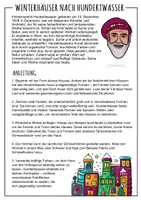 Vorschau - Arbeitsblätter - 4x Kunstideen im Winter Materialpaket - Kunst für die Mittelstufe - Seite 1