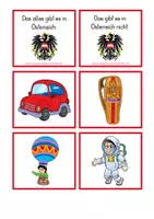 Vorschau - Stationenlernen - Gibt es oder nicht? - Karten zu Österreich - Seite 1