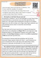 Vorschau - Arbeitsblätter - ETHIK: Was ist FREIHEIT? - Einführungsstunde / Sekundarstufe 1+2 - Seite 1