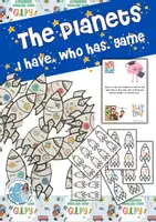 Vista previa - Juegos / Gamificación - THE PLANETS 'I have, who has' GAME - Portada