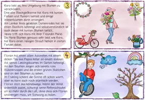 Vorschau - Spiele - Lese-Merk-Kartei Frühling – Lesetraining mit differenzierten Texten | Klasse 2 & 3 - Seite 3