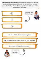 Vorschau - Arbeitsblätter - AnybookPro Material: Dialog ordnen - Was wollen wir heute machen (Herbst) - Seite 2