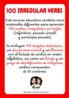 Vista previa - Unidades / Secuencias / Situaciones de Aprendizaje - 100 IRREGULAR VERBS - BUNDLE - página 3