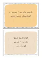 Vorschau - Bildkarten - Freundschaft - 35 Fragestellungen zum Philosophieren mit Kindern - Seite 3