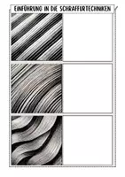 Vorschau - Arbeitsblätter - Schraffurtechniken / Schraffieren (Kunst 9. - 10. Klasse) - Seite 2