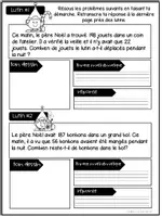 Aperçu - Préparation de séance / Séance complète - Petits problèmes à l'atelier du père Noël (CE1) - Page 2