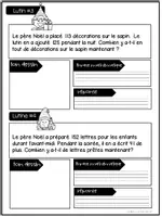 Aperçu - Préparation de séance / Séance complète - Petits problèmes à l'atelier du père Noël (CE1) - Page 3