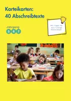 Vorschau - Arbeitsblätter - 40 Abschreibtexte für Klasse 5-7 - Deckblatt