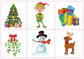 anteprima - Giochi - Cartelle del Bingo di Natale - Pagina 1