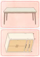 Vorschau - Bildkarten - Bild- und Wortkarten furniture - Englisch Klasse 4 - Seite 3