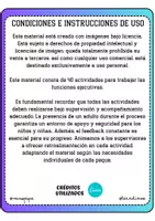 Vista previa - Hojas de trabajo - TARJETARIO ACTIVIDADES FORTALECIMIENTO FUNCIONES EJECUTIVAS 2ª parte - página 2