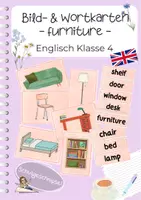 Vorschau - Bildkarten - Bild- und Wortkarten furniture - Englisch Klasse 4 - Deckblatt