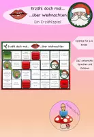 Vorschau - Spiele - Erzähl doch mal...über Weihnachten Erzähl Brettspiel - Deckblatt