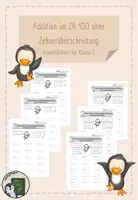 Vorschau - Arbeitsblätter - Arbeitsblätter zur Addition im ZR 100 - ohne Zehnerüberschreitung - Deckblatt