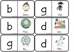 Vorschau - Stationenlernen - D: Auslautverhärtung Orthographeme Spiel - Seite 2