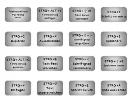 Vorschau - Merkblätter - Kärtchen Tastaturkürzel für Word ab 2024 - Seite 3