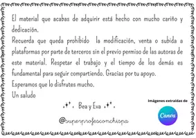 Vista previa - Tarjetas / Manipulativos - TARJETAS NÚMEROS TEMÁTICA OTOÑO - página 2