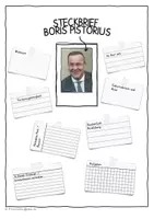 Vorschau - Arbeitsblätter - Bundesregierung - Steckbrief Boris Pistorius - Deckblatt